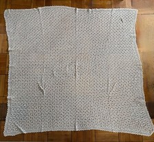 VINTAGE Hand Crocheted Blanket