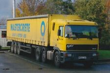 ERF TRUCK PHOTO MASTERCRETE LORRY PHOTOGRAPH COMMERCIAL VEHICLE PICTURE W569YAV.