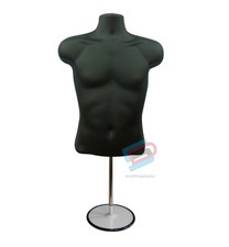 Male mannequin display half - male,