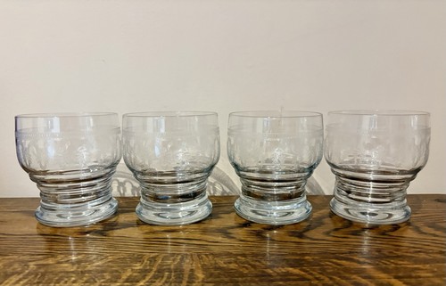 Vintage set needle etched - 4,