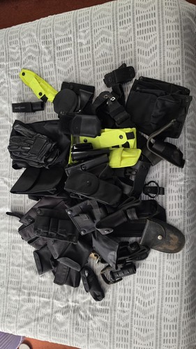 Police pouches joblot - pouches,