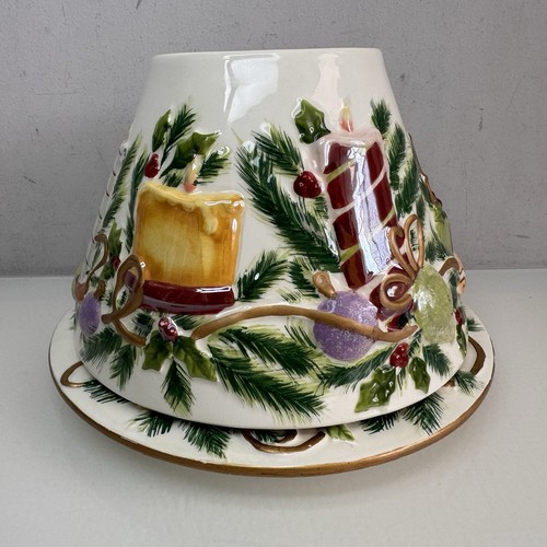 Candle topper shade and plate - topper,
