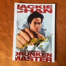 Jackie Chan Autographed Signed