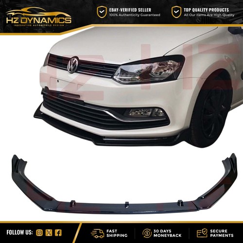 Gloss black front splitter - gloss,