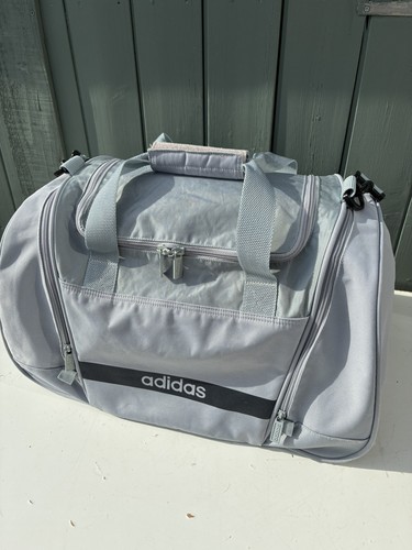Adidas grey duffle - vintage, bag