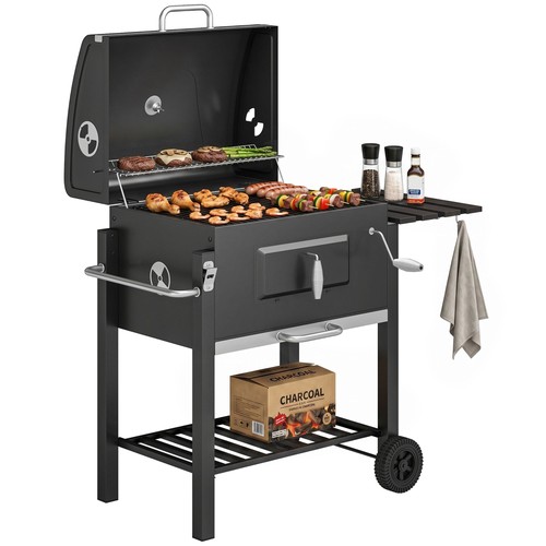 Outsunny charcoal grill bbq - grill,
