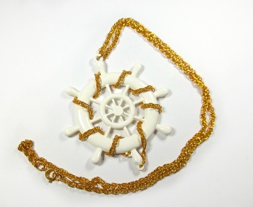 Vintage 80s white enamel - 80s,