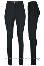 Ladies high waisted trousers - high,