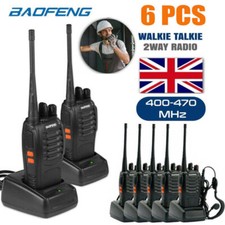 6X Baofeng BF-888S 400-470MHz