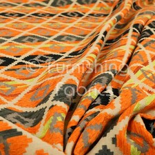 Modern Small Kilim Aztec