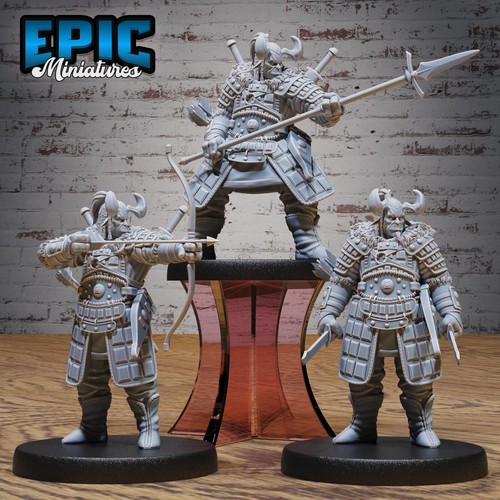 Orc samurai dungeons - samurai,