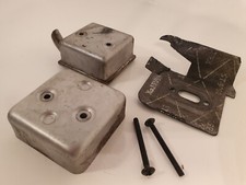 Exhaust Muffler, From Qualcast QJB26, Hedge trimmer Genuine Qualcast Part.