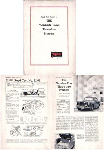 Vanden plas litre - 3, original