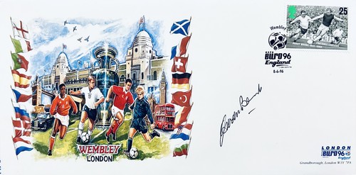 Gordon banks hand signed - gordon,