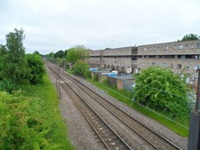 Photo A3 Railway line between