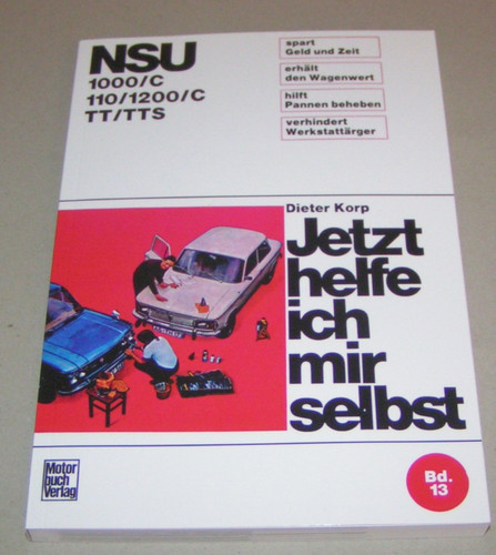 Repair manual nsu - nsu, 1000/c