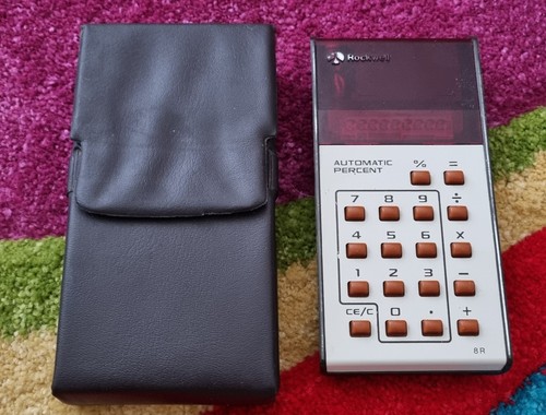 Vintage rockwell calculator - vintage,