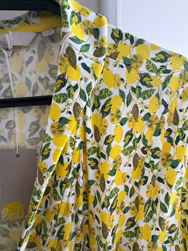 Boden yellow lemon print wrap - lemon,