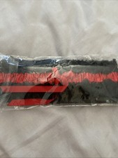 Black Bride Wedding Bridal Gathered Lace Leg Garter With Satin Bow Detail