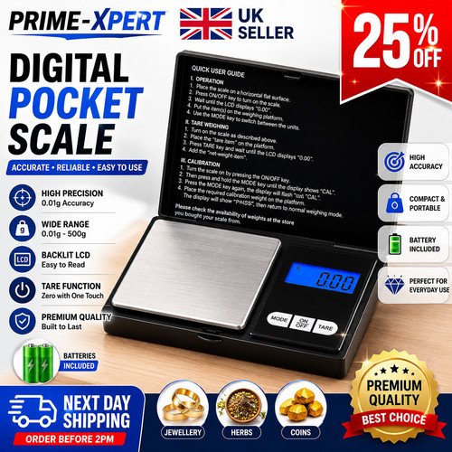 01g 500g digital weighing - 0.01g-500g,