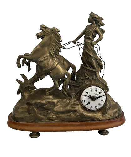 Bronze diana woman rearing - diana, &