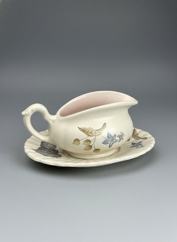 Vintage axe vale pottery gravy - axe,