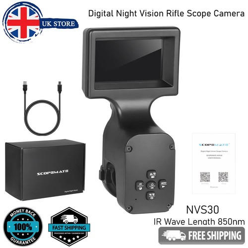 Digital night vision rifle - night,