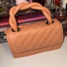 Primark Coral Cross Body Bag Faux Leather