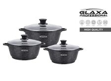 Ceramic  Non Stick Casserole Cooking Pot Set  Suitable for Induction  36/40/44cm
