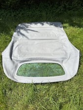 Genuine Rolls Royce Dawn Hood Roof Convertible Soft Top Fabric Glass Grey