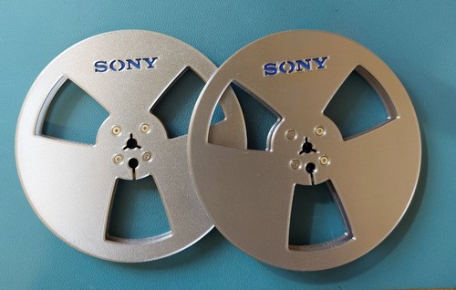 Sony tape spools - sony, 3d