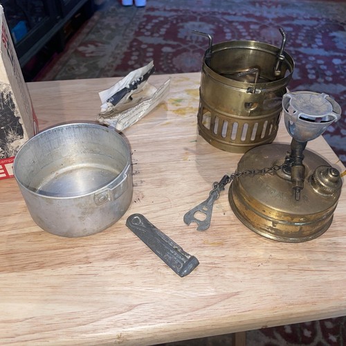 Vintage svea 123 sweden brass - sweden,
