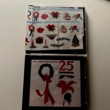 Janome 9000 XMAS MEMORY CARDS (2)  45 Designs