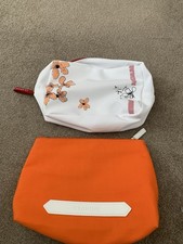 Clarins x2 makeup bags