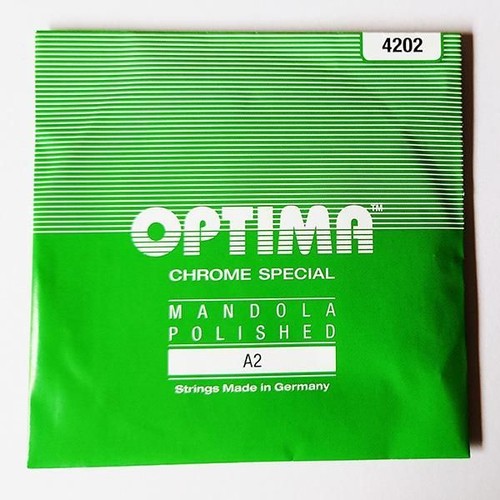 Optima mandola strings green - mandola,
