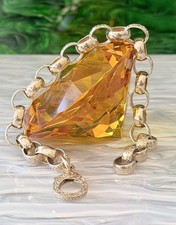 9ct solid gold belcher chain - 9ct,