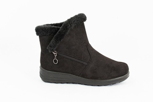 Ladies warm faux fur - fur, lined