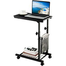 C-Shaped Compact Sofa Side End Table Coffee Laptop Table Living Room Bedroom UK