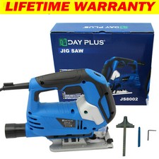 2500W Electric Jigsaw Jig Saw with Wood Metal Plastic Cutting Blade Corded Tool