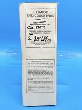 IAN KIRK 'O' GAUGE C&C PARTS FOR 2X 4 COMP BK ARTICS COACH KIT (STILL SEALED) !