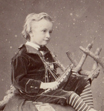 LONDON CDV BLOND HAIRED BOY