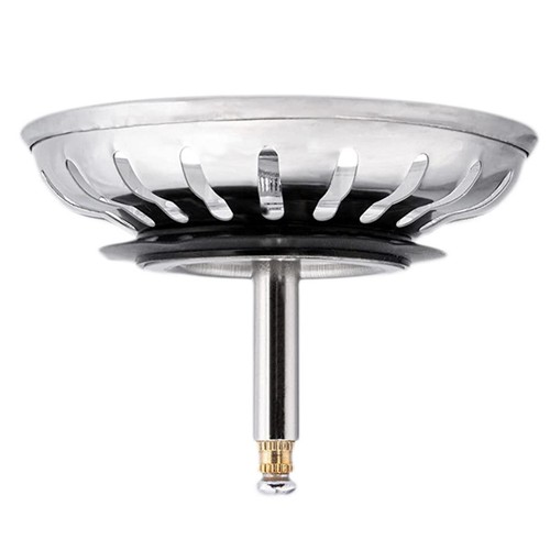 Sink drain plug strainer - plug,