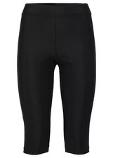 Women Capri Swim Leggings Black Bottom UV Protection Ladies Swim Dress UK22 EU48