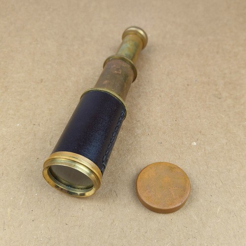 Vintage draw brass - 2-draw, pocket