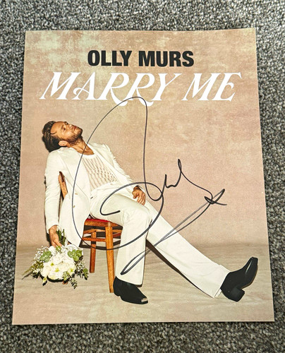 Olly murs marry signed - murs, me"