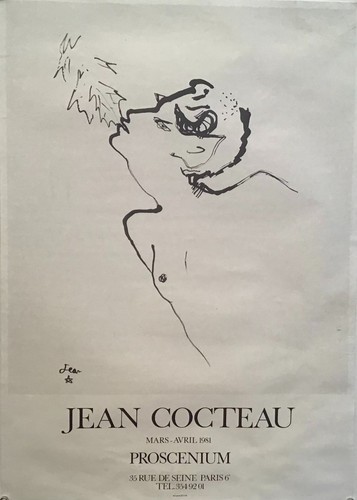 Original 1981 jean cocteau - original,