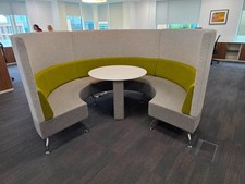 Used Booth Seating Office Acoustic High Back Collaboration Booth. UK Delivery ?