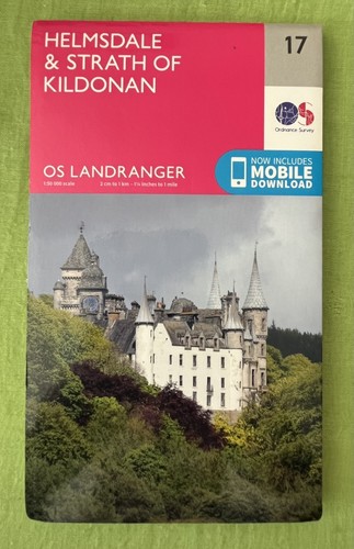 Pre owned landranger map - map, 17