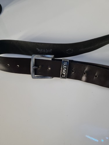 Levi mens leather belt - leather, belt,