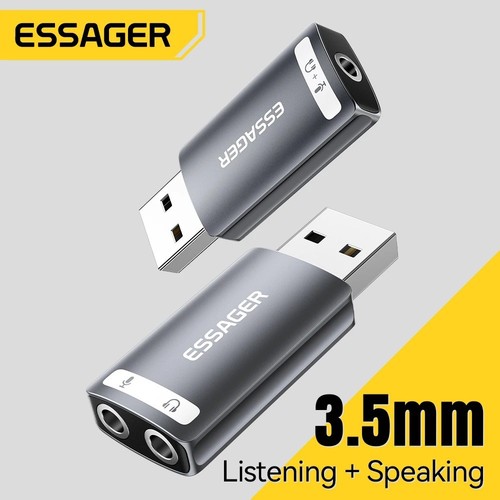 Audio adapter external usb - audio,
